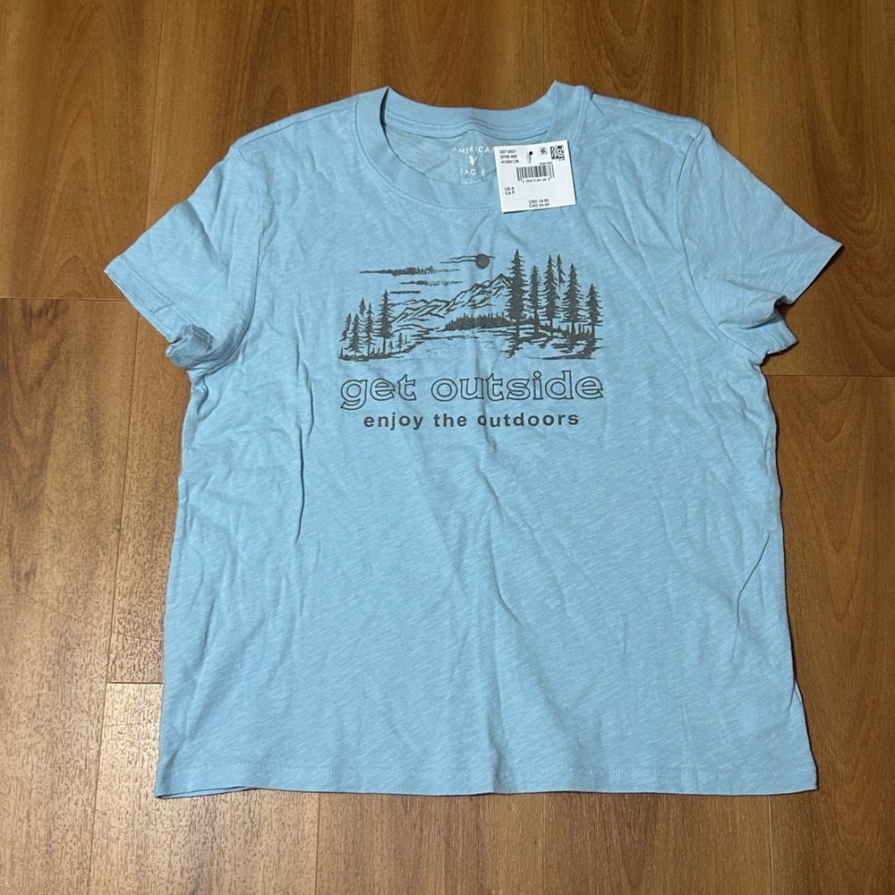 American‎ Eagle shirt women’s short sleeve Size S/P
